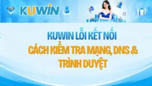 KUWIN Lỗi Kết Nối – Cách Kiểm Tra Mạng, DNS & Trình Duyệt